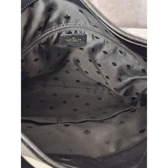 Kate Spade New York Chester Street Michaela Pebbled Shoulder Bag Black Luxury - Picture 11 of 16
